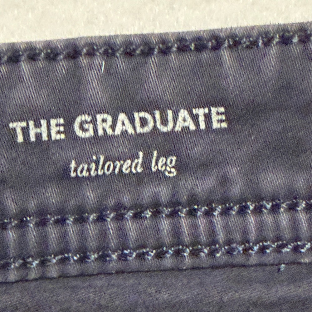 AG Adriano Goldschmied The Graduate Tailored Leg Pants Gray 32x32 1174SUD-NNY - Picture 4 of 8